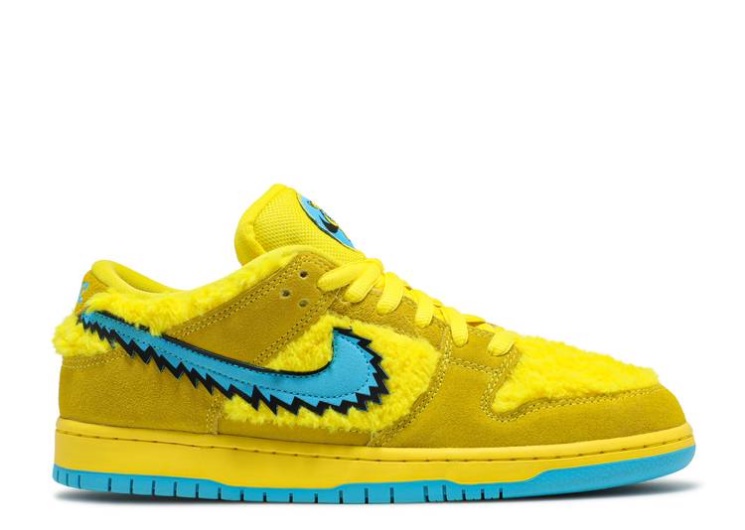 Nike Grateful Dead X Dunk Low Sb - Yellow Bear