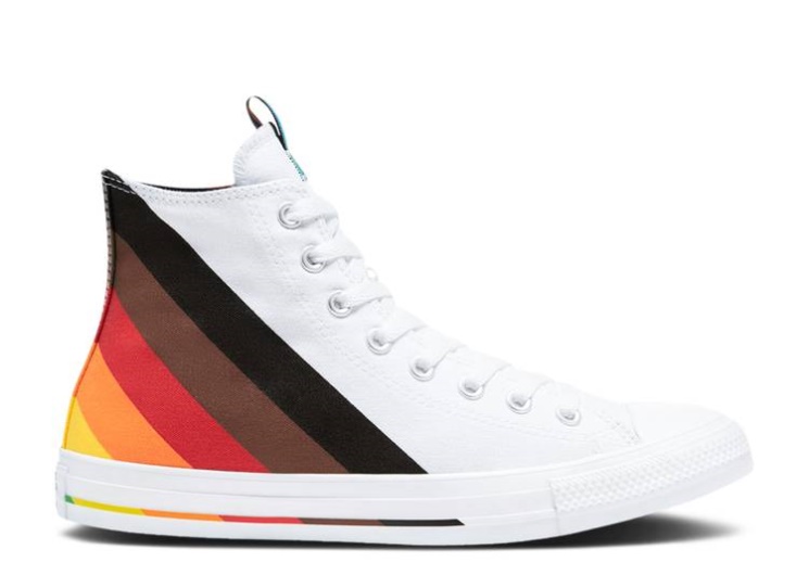 Converse Chuck Taylor All Star High - Pride White/University Red