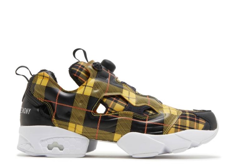 Reebok Opening Ceremony X Instapump Fury Og - Yellow Plaid