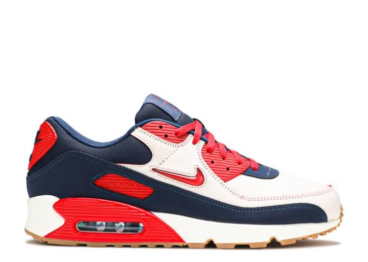 Nike Air Max 90 - Home & Away Sail/University Red