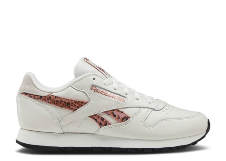 Reebok Wmns Classic Leather - Cheetah Side Print