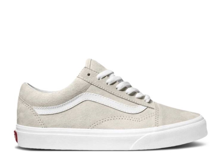 Vans Old Skool - Pig Suede Moonbeam/True White