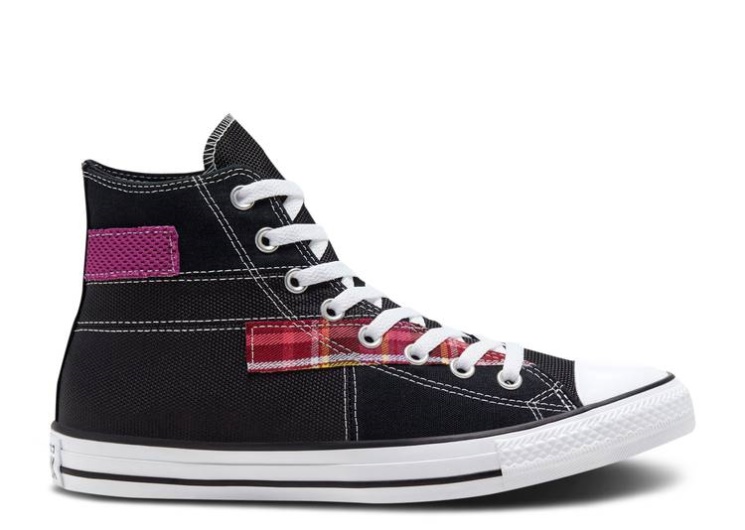 Converse Chuck Taylor All Star High - Hacked Fashion Black/White/Cactus Flower