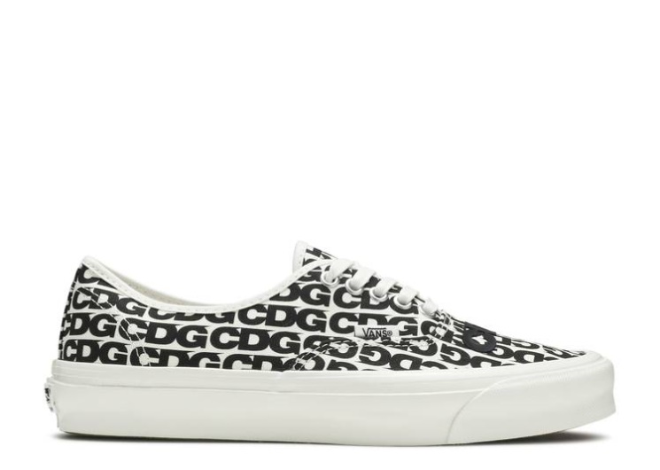 Vans Comme Des Garçons X Og Authentic Lx - Cdg Print