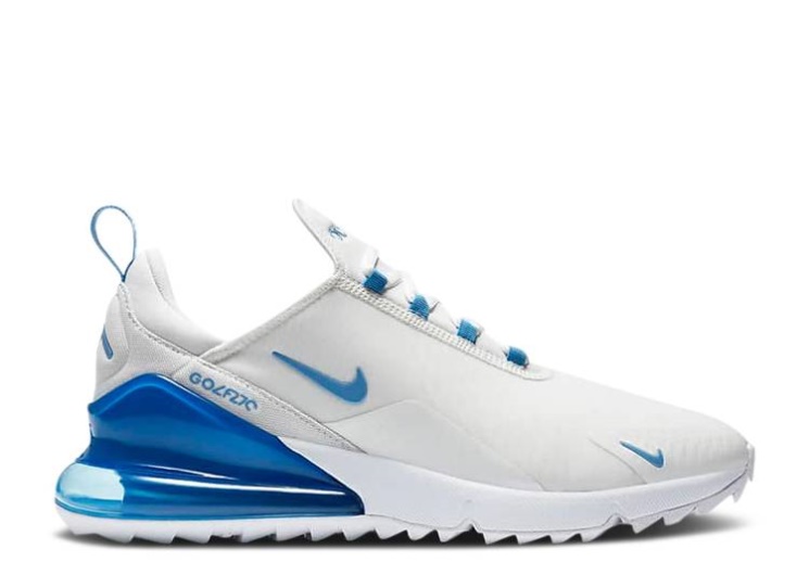 Nike Air Max 270 Golf - White Blue Coast