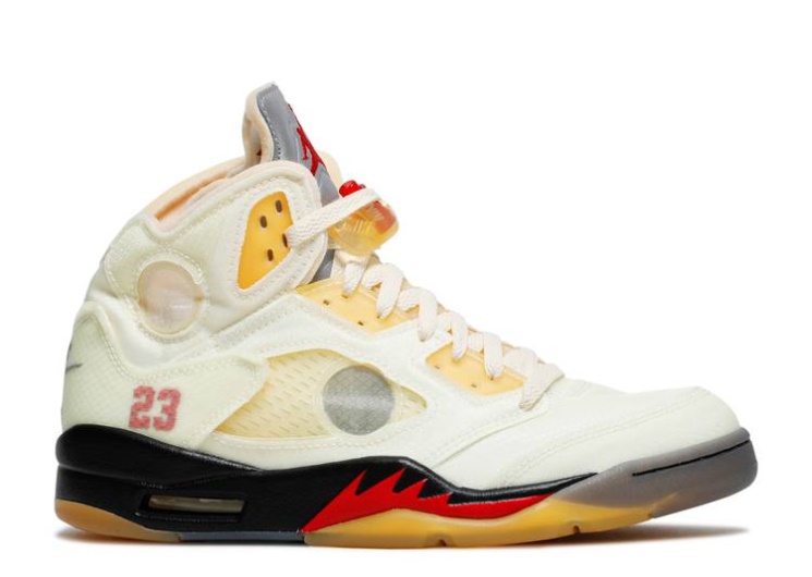 Off-White X Air Jordan 5 Sp - Sail