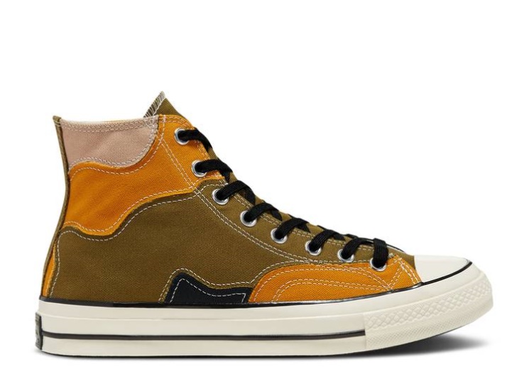 Converse Chuck 70 High - Hacked Archive Dark Moss/Black/Egret