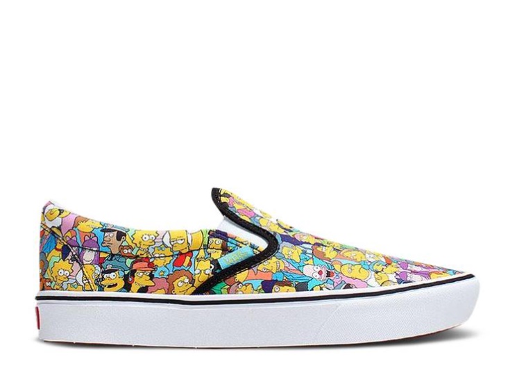 Vans The Simpsons X Comfycush Slip-On - Springfield