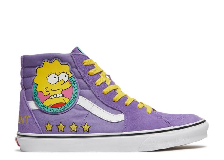 Vans The Simpsons X Sk8-Hi - Lisa 4 Prez