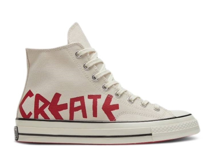 Converse Chuck 70 High - Create Future Parchment/Red/Black