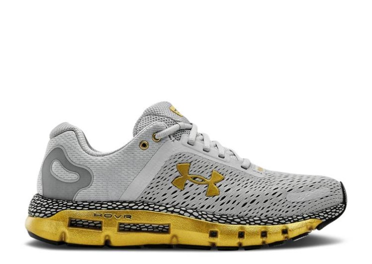 Underarmour Hovr Infinite 2 - Grey Metallic Gold Luster