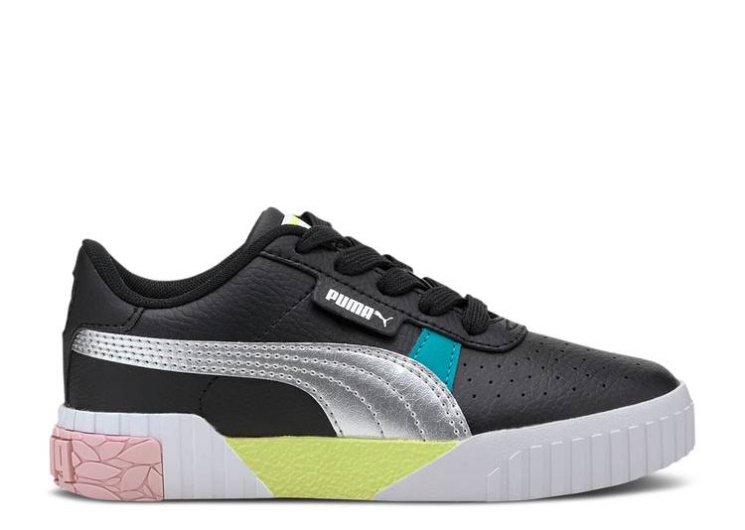 Puma Cali Crazy Little Kid - Black Viridian Green