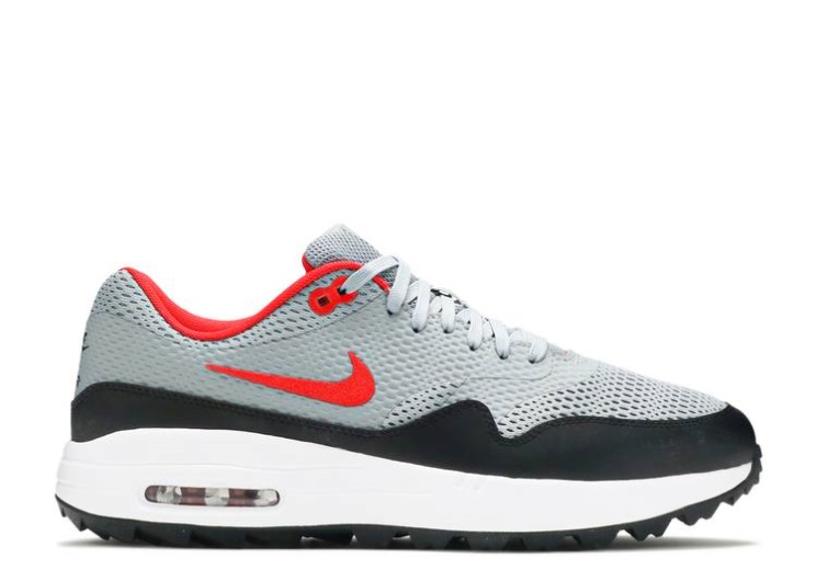 Nike Air Max 1 Golf - Particle Grey Red