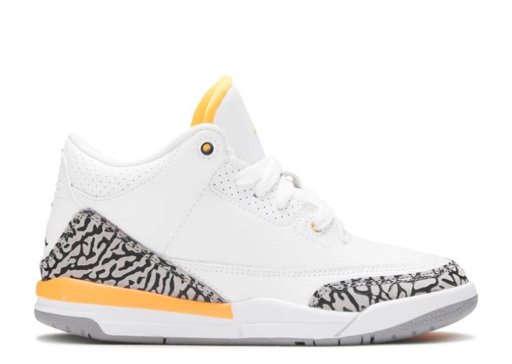 Air Jordan 3 Retro Ps - Laser Orange