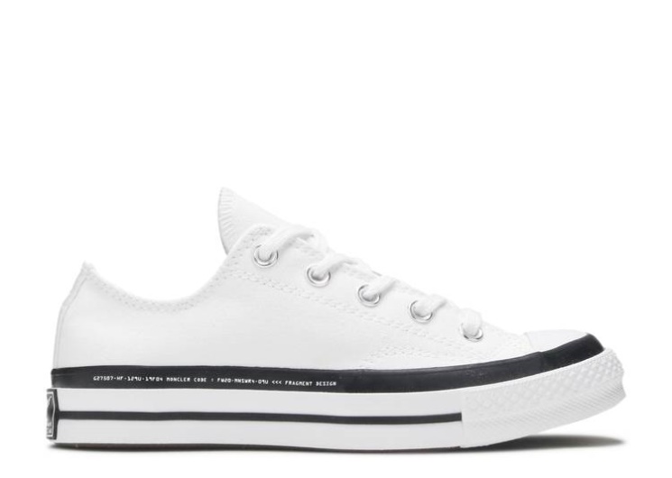 Converse Fragment Design X Moncler X Chuck 70 Low - White