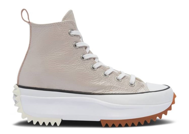 Converse Run Star Hike High - Metallic Classics Smoke Pink/White/Black