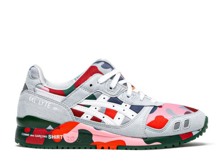 Asics Comme Des Garçons Shirt X Gel Lyte 3 - Colorful Camo