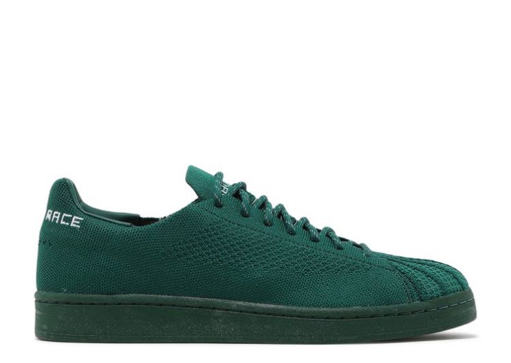Adidas Pharrell X Superstar Primeknit - Dark Green
