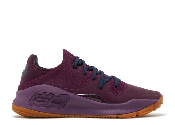 Underarmour Curry 4 Low - Merlot