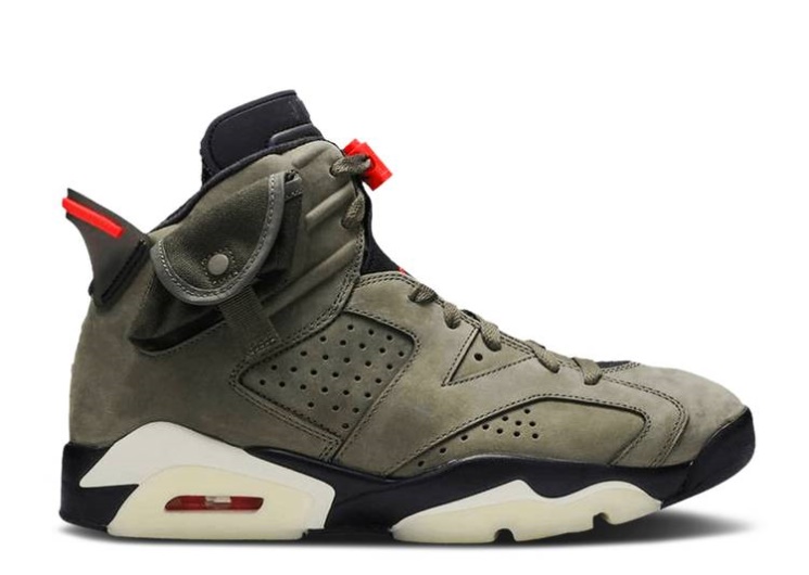 Travis Scott X Air Jordan 6 Retro - Olive Sample