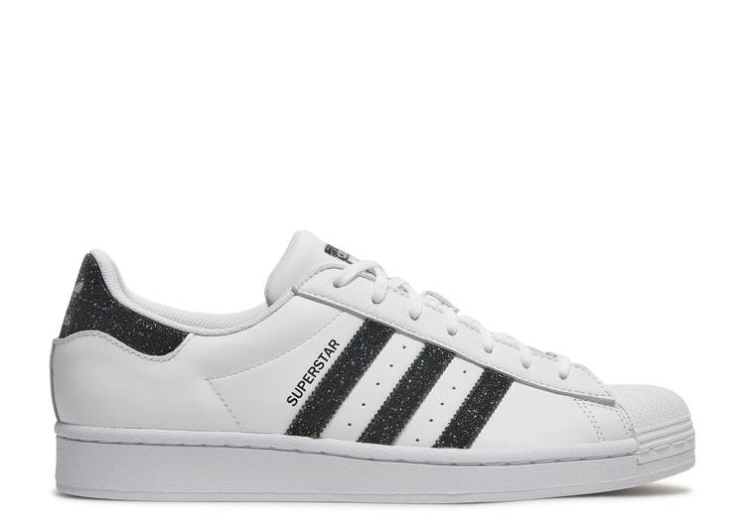Adidas Swarovski X Superstar - White Black