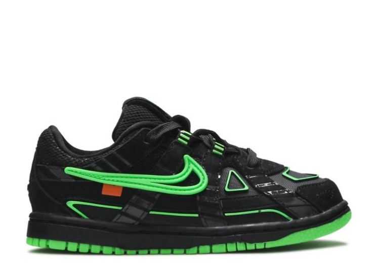 Nike Off-White X Rubber Dunk Td - Green Strike