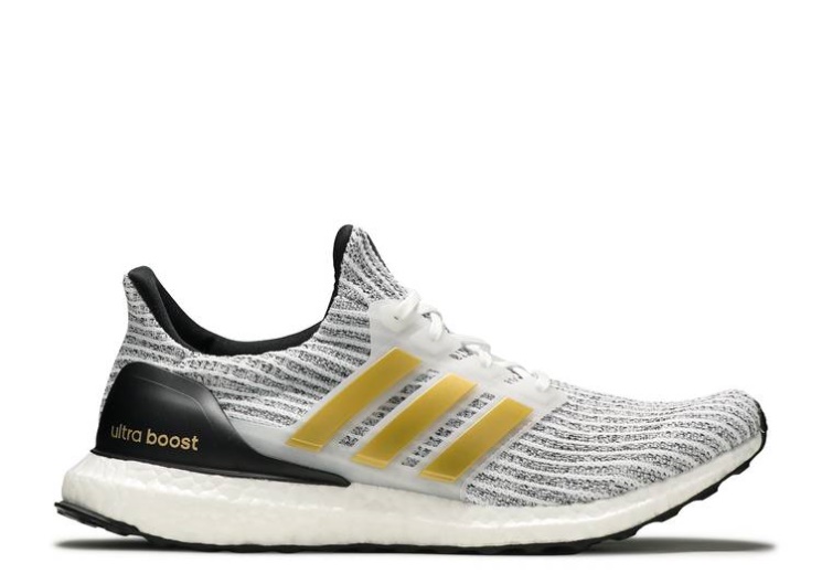 Adidas Ultraboost - White Gold Metallic