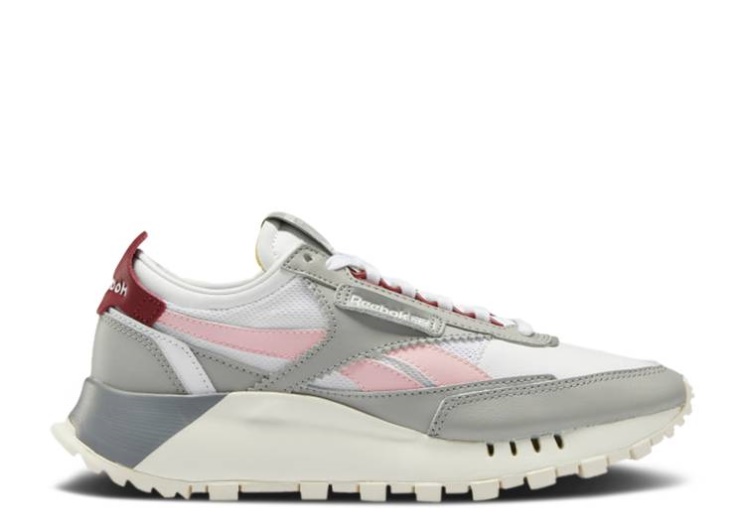 Reebok Wmns Classic Leather Legacy - Stark Grey Maroon