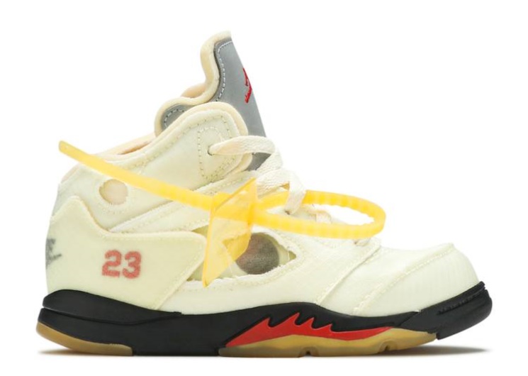Off-White X Air Jordan 5 Retro Sp Td - Sail
