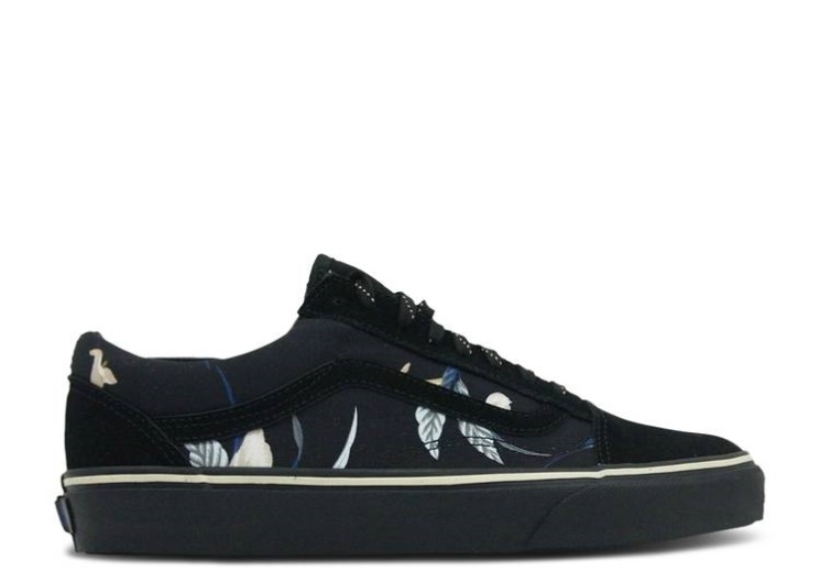 Vans J.Crew X Old Skool - Black Floral