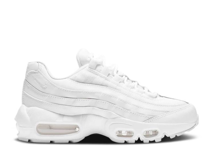 Nike Air Max 95 Recraft Gs - Triple White