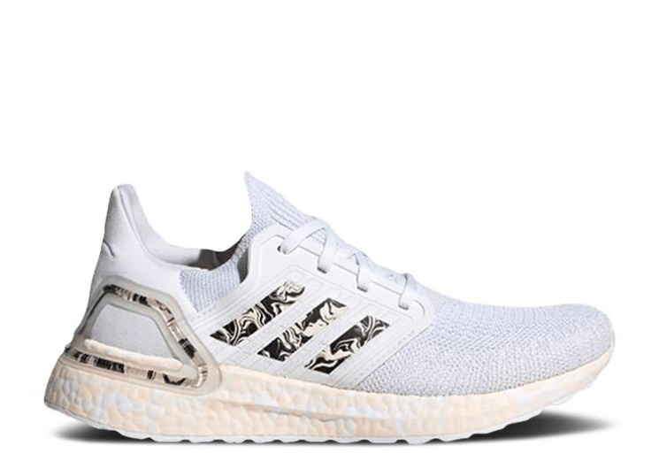 Adidas Wmns Ultraboost 20 - Glam Pack White/Pink Tint/Core Black
