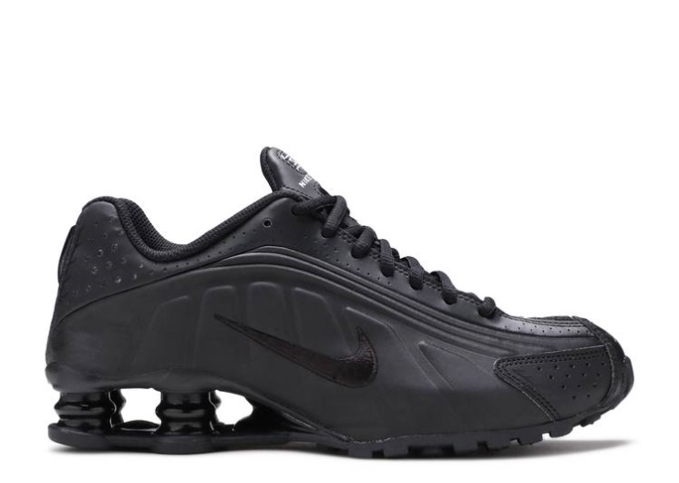 Nike Shox R4 Gs - Triple Black