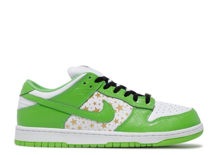Nike Supreme X Dunk Low Og Sb Qs - Mean Green