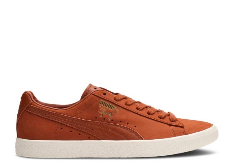 Puma Clyde - Autumn Palette Auburn/Marshmallow/Gold