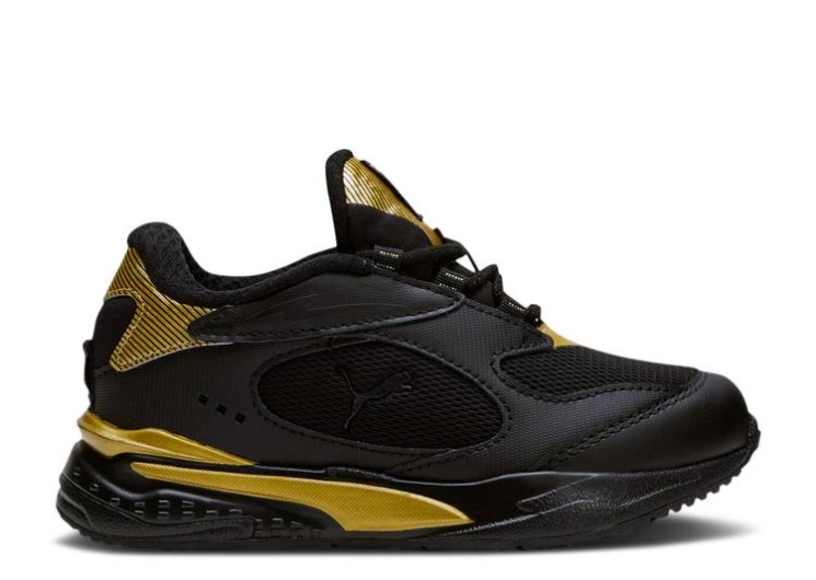 Puma Rs-Fast Jr - Black Gold Metal