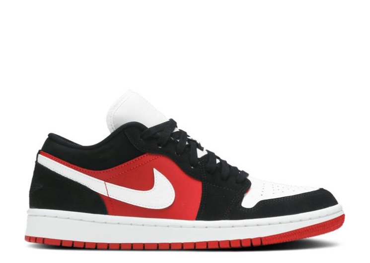 Wmns Air Jordan 1 Low - Gym Red Black