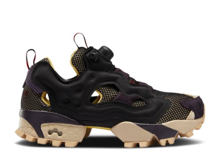 Reebok Instapump Fury Trail - Black Weathered Yellow