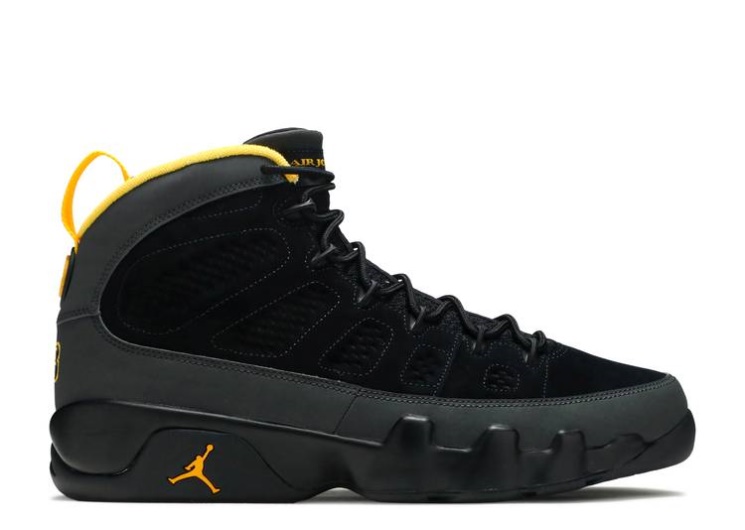 Air Jordan 9 Retro ‘Dark Charcoal University Gold’