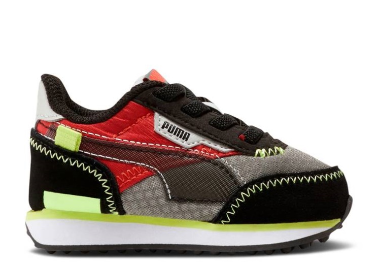 Puma Future Rider Infant - City Attack Ultra Grey/Fusion Coral