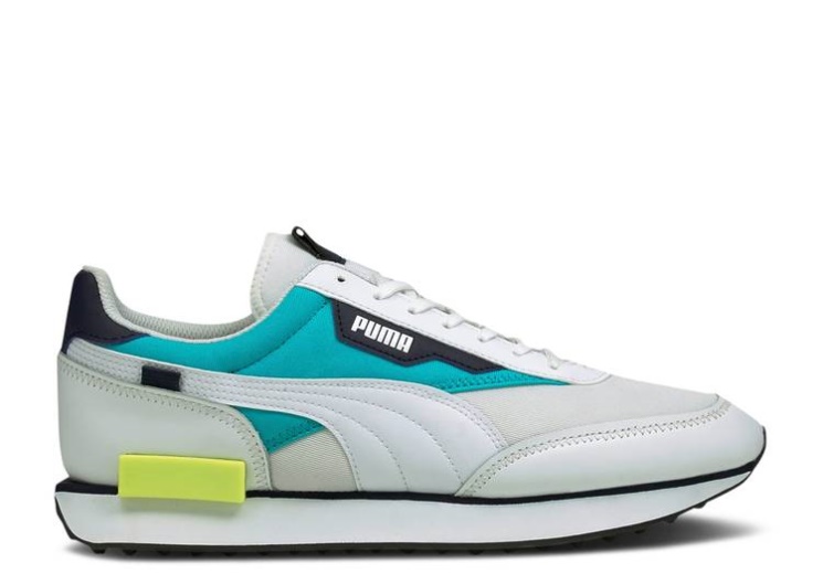 Puma Future Rider Sprint - White Scuba Blue
