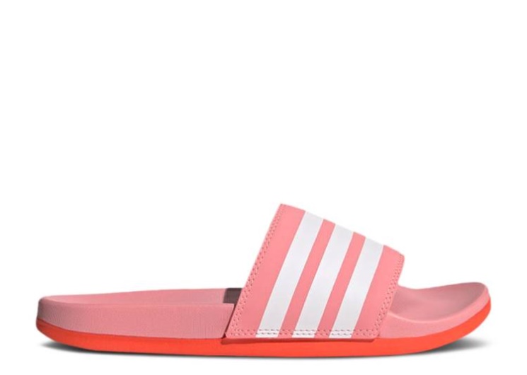Adidas Wmns Adilette Comfort Slides - Super Pop Red