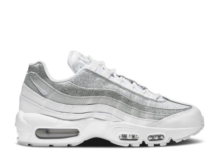 Nike Wmns Air Max 95 - White Metallic Silver