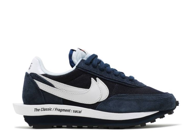 Nike Fragment Design X Sacai X Ldv Waffle - Blackened Blue