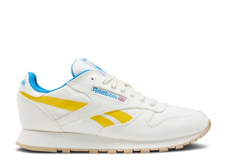 Reebok Classic Leather Glow - Chalk Primal Yellow