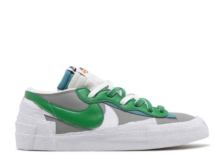 Nike Sacai X Blazer Low - Classic Green