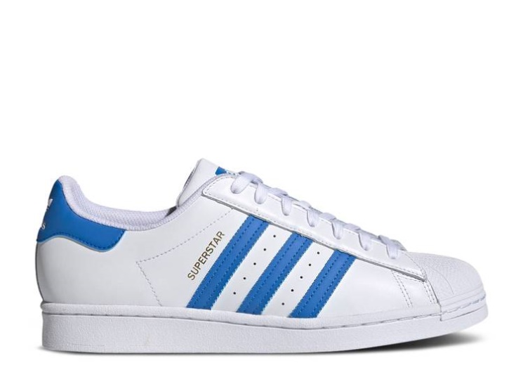 Adidas Superstar - White True Blue