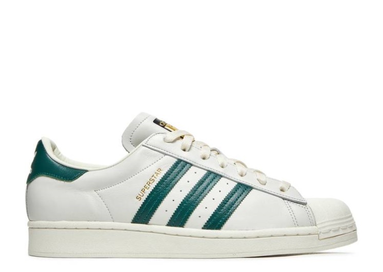 Adidas Superstar - Off White Collegiate Green