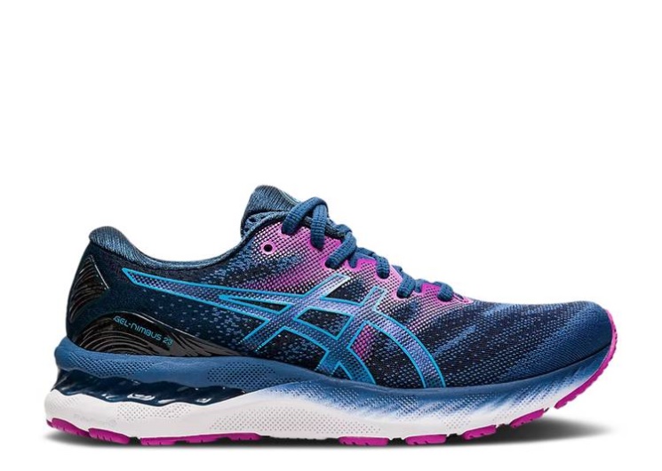 Asics Wmns Gel Nimbus 23 Wide - Digital Aqua Plum