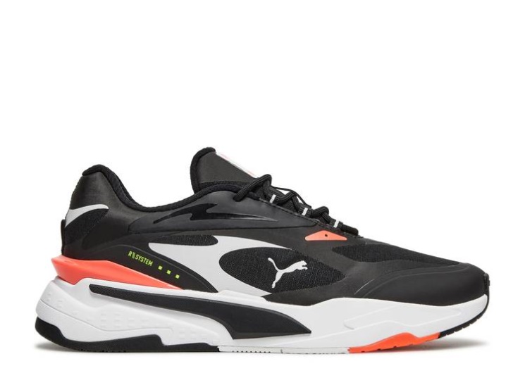 Puma Rs-Fast Tech - Black Fiery Coral